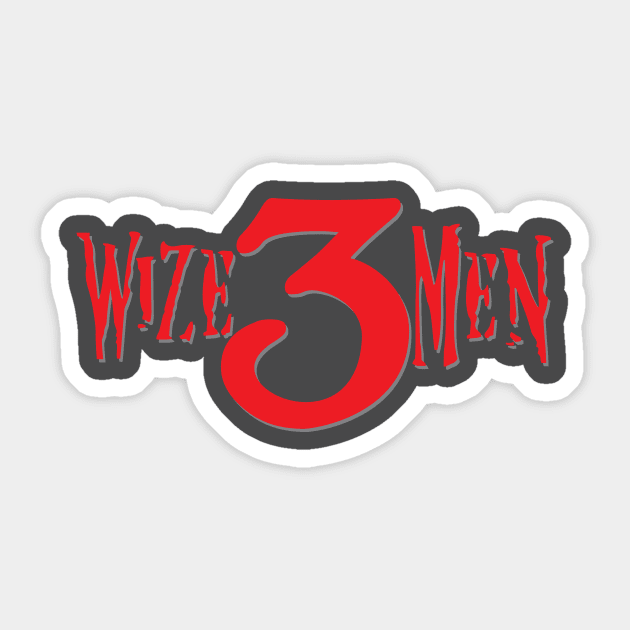 3 Wize Men Brewing Dual Sided Sticker by Dstring72